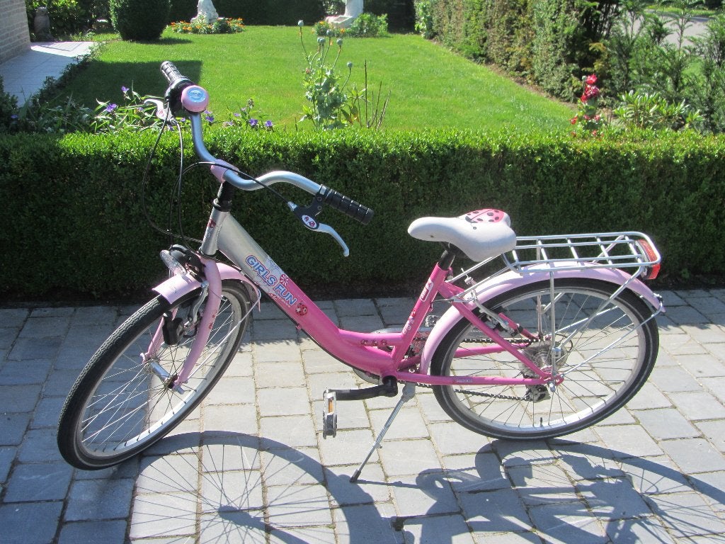 KINDERFIETS 24 INSCH, Ophalen, Zo goed als nieuw, 24 inch, Handrem