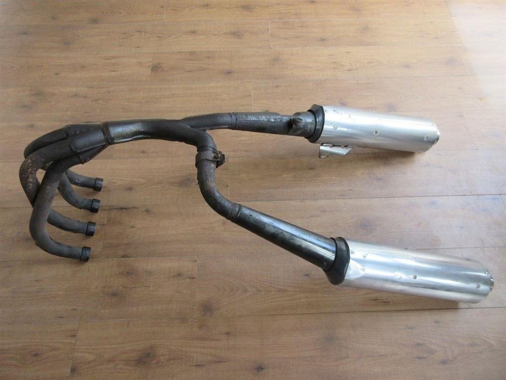 Kawasaki ZZR1100 uitlaat compleet ZZR 1100 uitlaten ZZR1100D, Ophalen, Gebruikt