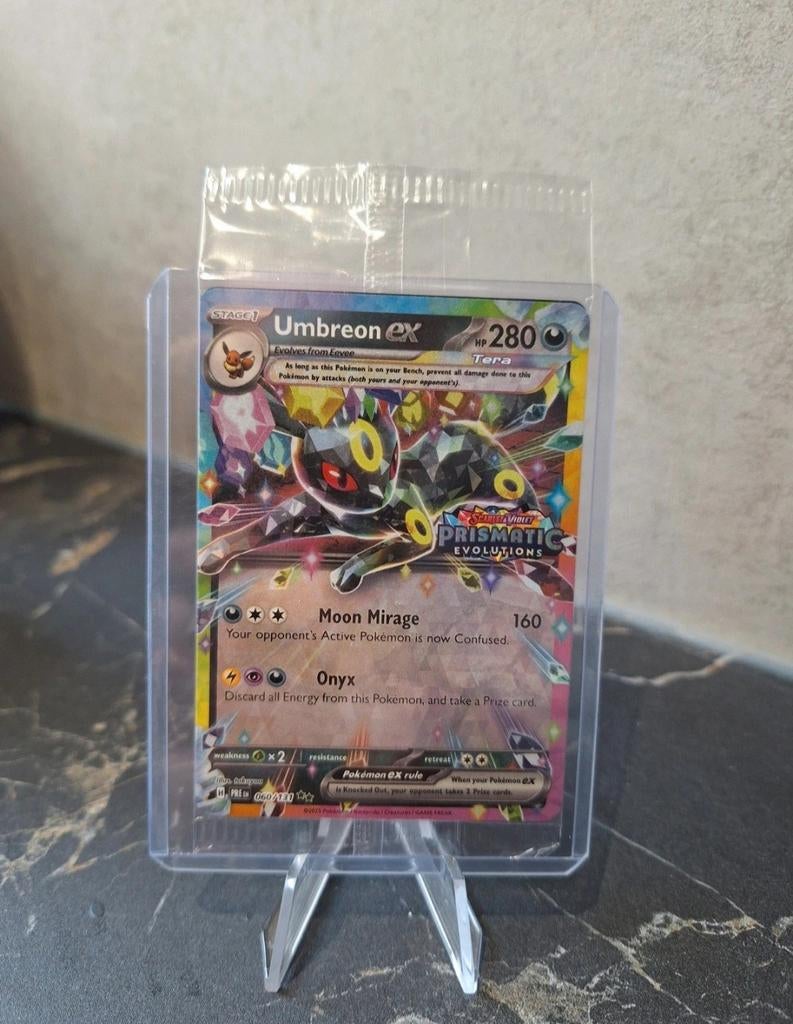 Umbreon EX 060 stamped & sealed, Ophalen, Nieuw, Losse kaart, Foil
