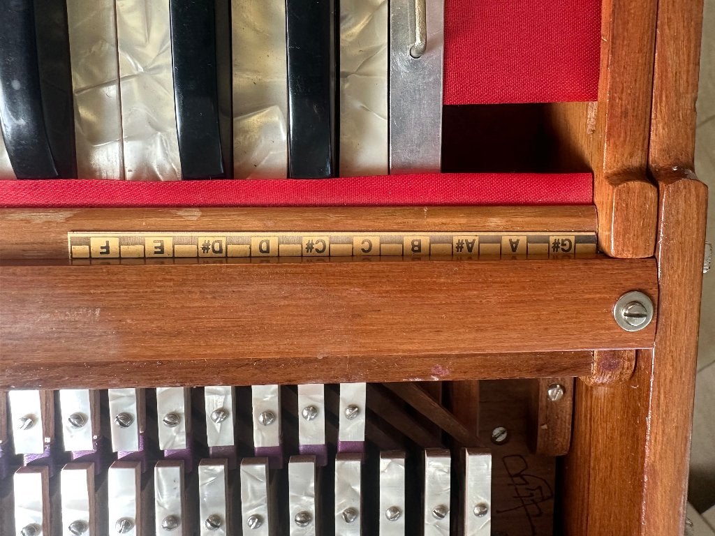 Origineel Indisch draagorgel - bouwjaar 2013, Ophalen, Zo goed als nieuw, 1 klavier, Harmonium