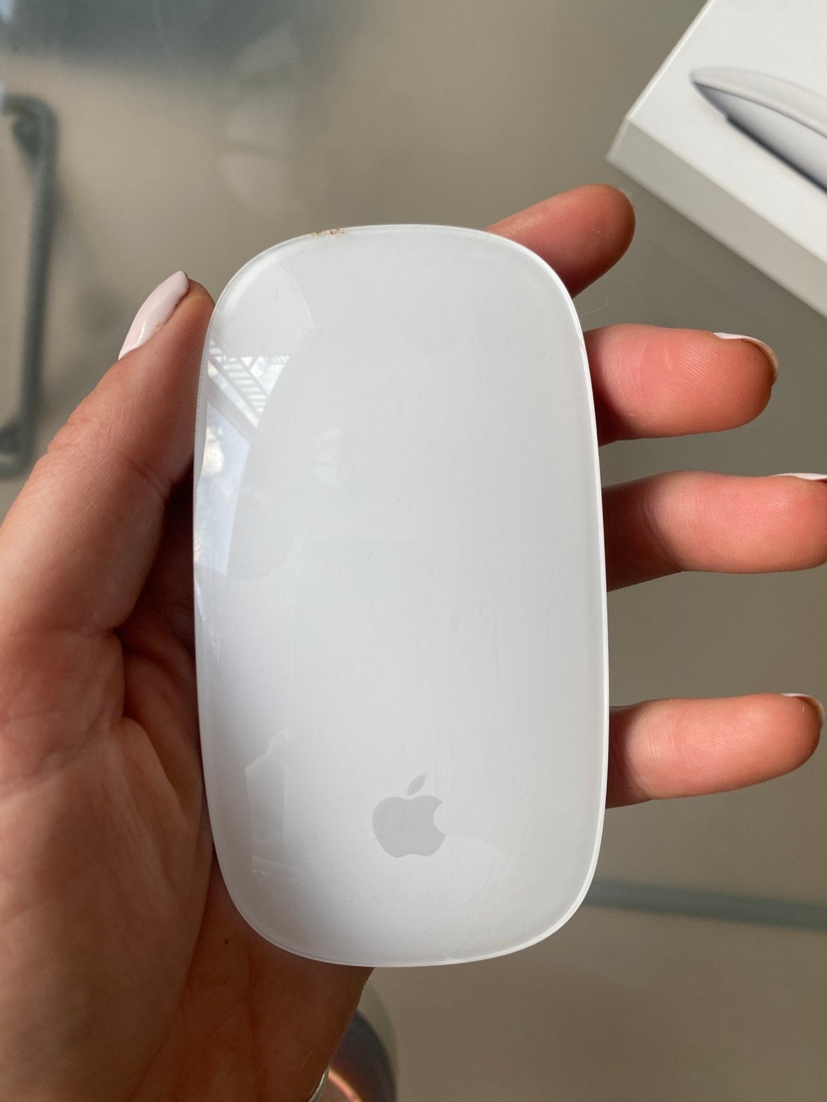 Magic Apple Mouse, Computers en Software, Muizen, Ophalen, Rechtshandig, Muis, Ergonomisch