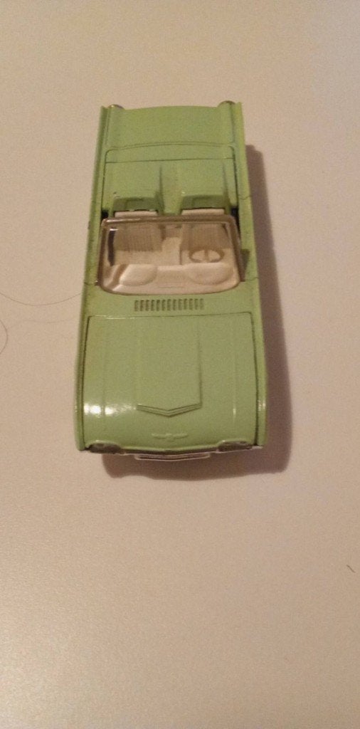 miniature Solido 1/43 - Ford Thunderbird Cabriolet 1961, Enlèvement, Utilisé, Voiture, Solido