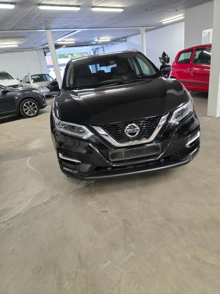 Nissan Qashqai 2018 modèle Tekna, Auto's, Nissan, Automaat, Leder en Stof, Zwart, 5 zetels