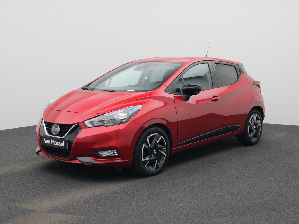 Nissan Micra 1.0 IG-T Xtronic N-Design Camera| Cruise contro, Auto's, Nissan, Stof, 95 pk, 5 zetels, 5 deurs