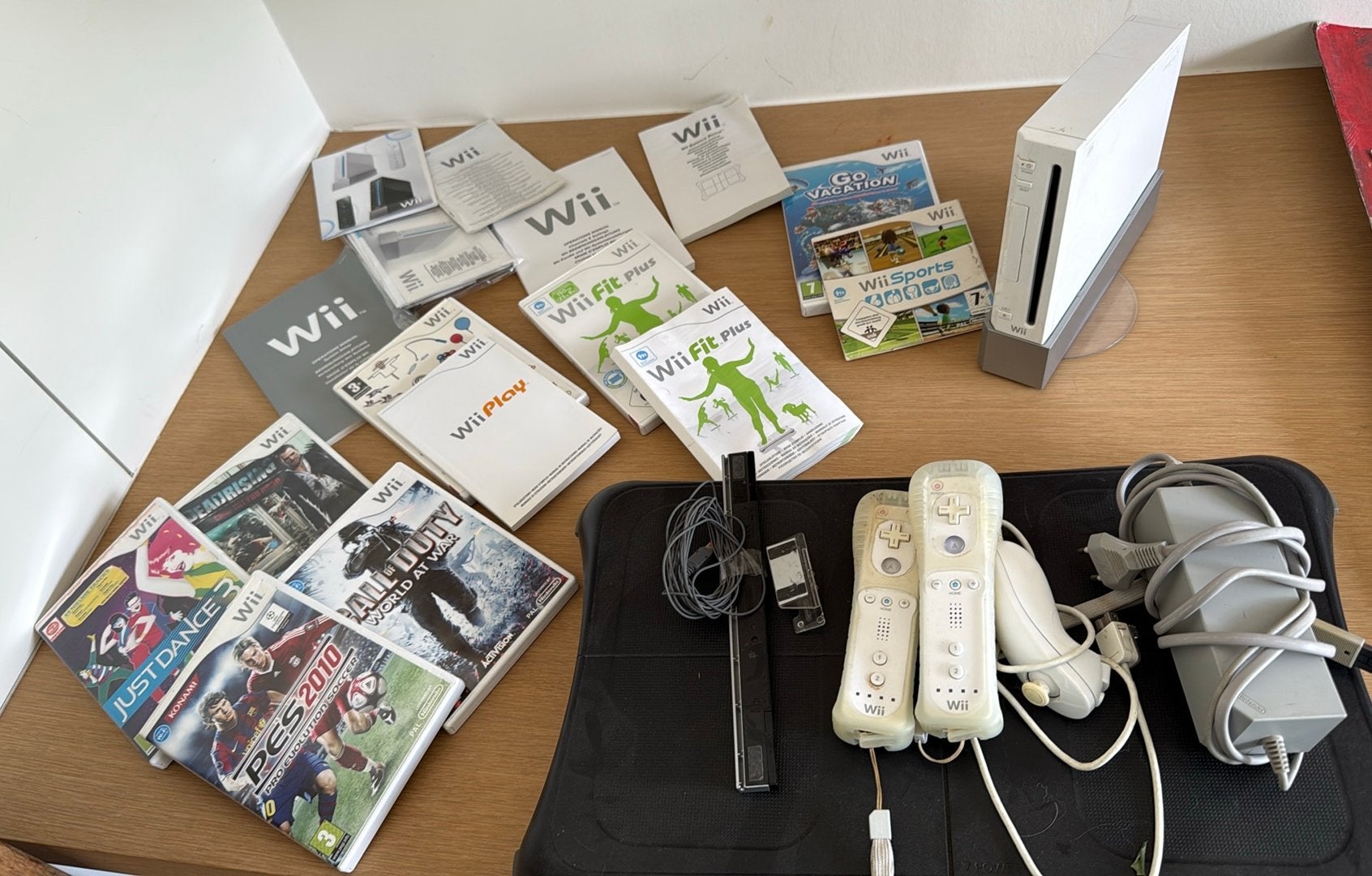 Nintendo Wii, Ophalen, Gebruikt, Met 2 controllers, Met games