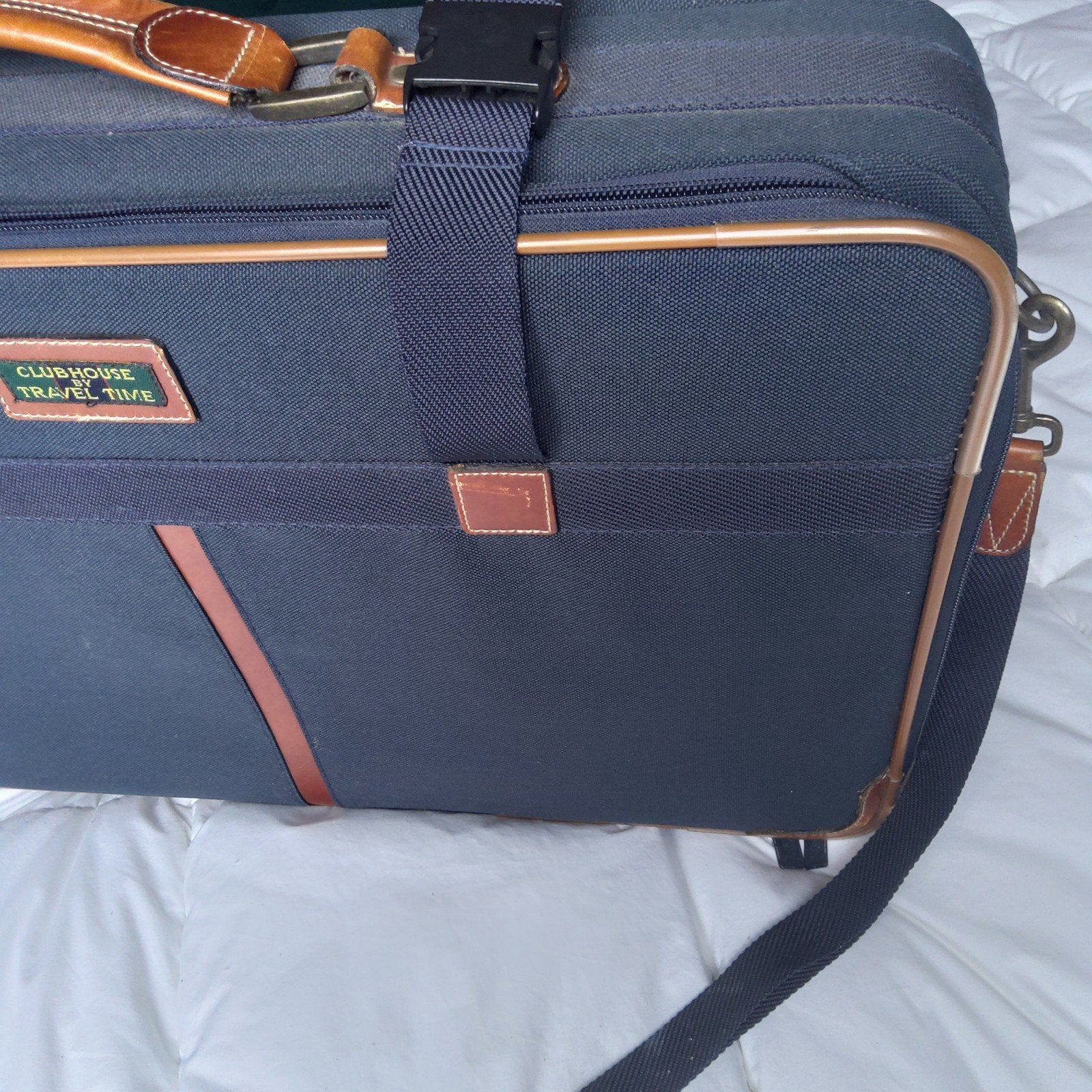 Retro reiskoffer op wielen., Handtassen en Accessoires, Tassen | Reistassen en Weekendtassen, Ophalen, Zo goed als nieuw, Blauw