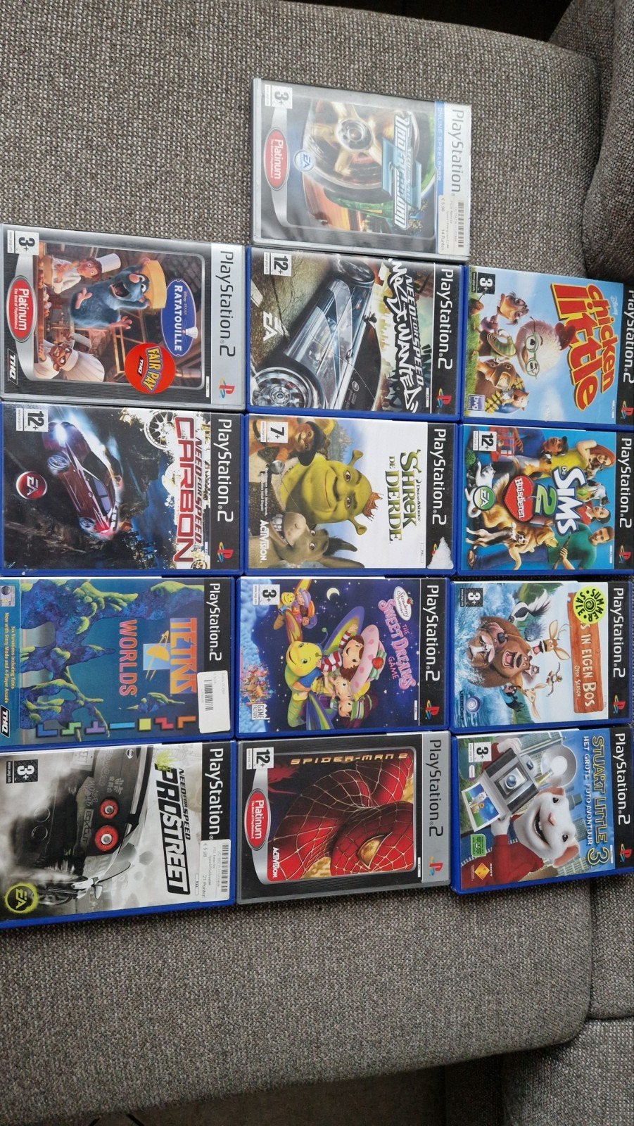 playstation 2 spelletjes, Ophalen