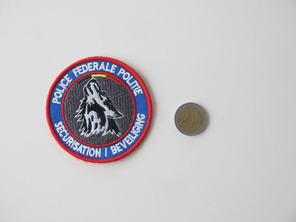 patch politie rijkswacht gendarmerie beveiliging, Enlèvement ou Envoi, Gendarmerie, Emblème ou Badge