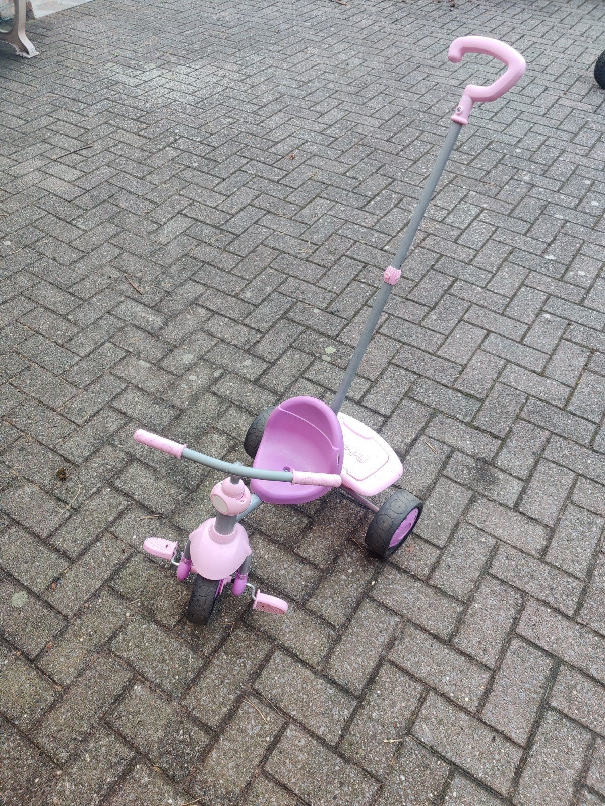 Fisher price kinder fiets, Fietsen en Brommers, Ophalen, Gebruikt, Fisher price, Duwstang
