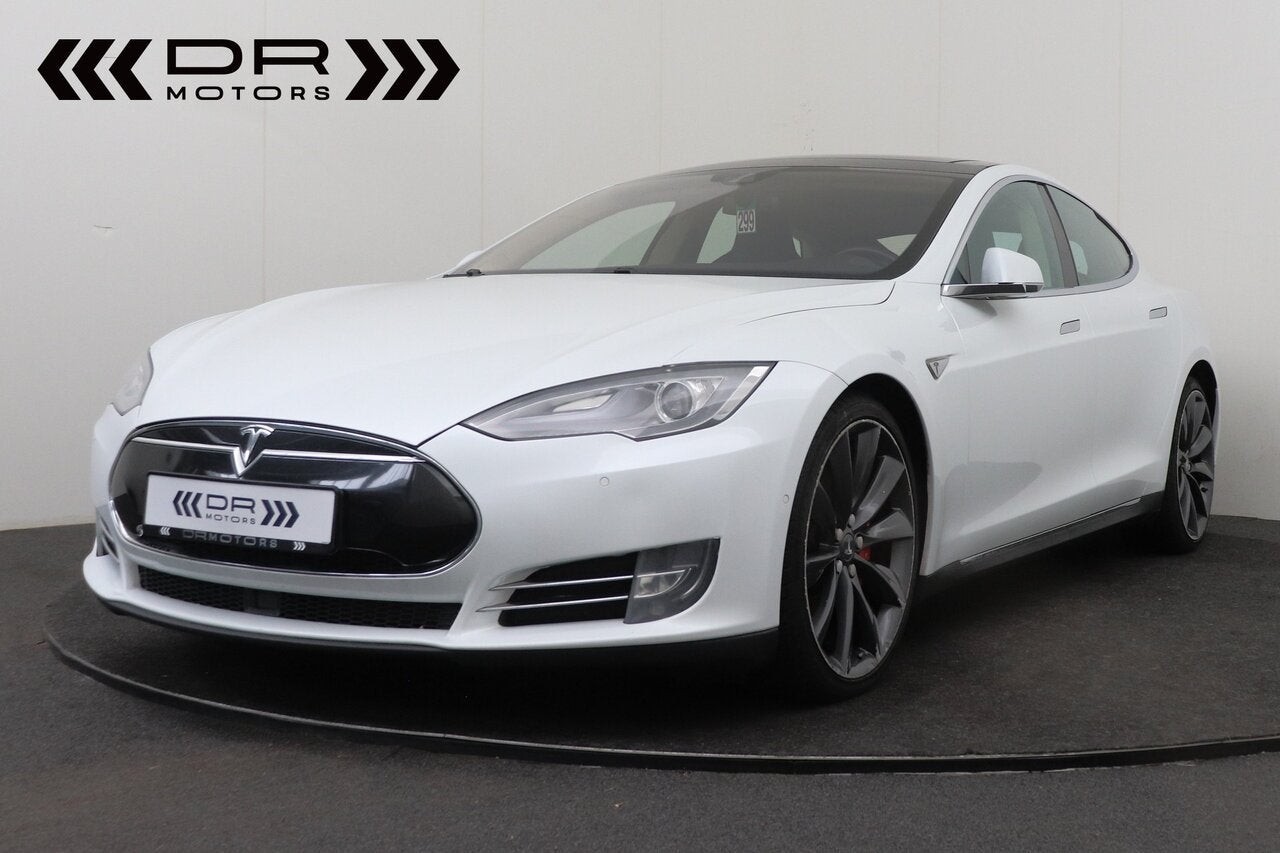 Tesla Model S P85D - FREE SUPERCHARGING - 2024 NEW BATTERY, Auto's, Tesla, 4 zetels, Zwart, 572 kW, Wit