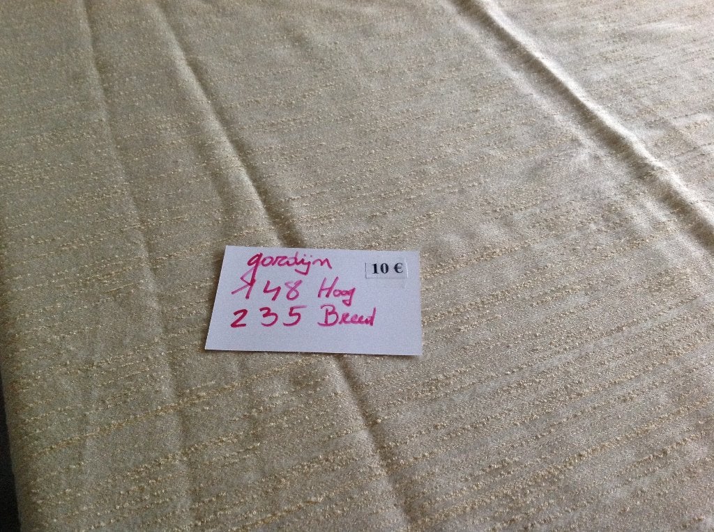 1 rideau de 148 cm de haut pour seulement 10 euros, Enlèvement ou Envoi, Comme neuf, Rideau