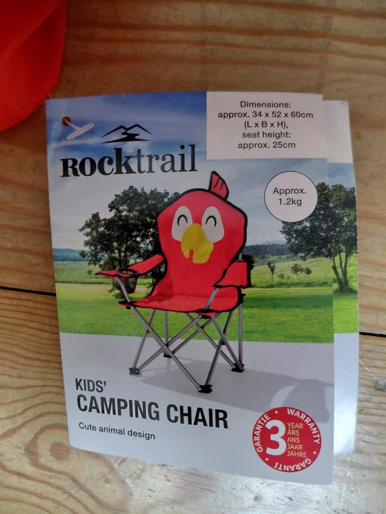 Campingstoel - plooistoel voor kinderen - NIEUWE kinderstoel, Ophalen