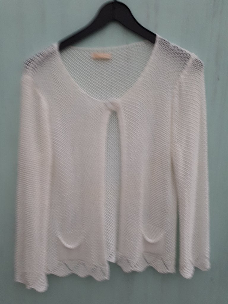 très jolie veste blanche femmes marque Terra di siene t M, Enlèvement