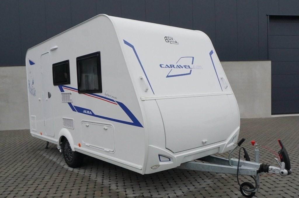 Prachtige 3pers.Caravelair met mover, 2p bed, MTM 1300kg, Caravans en Kamperen, Mover, Bedrijf, Treinzit, Tot en met 3