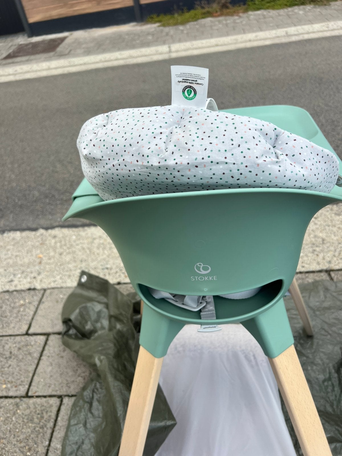 Stokke clikk eetstoel, Ophalen, Zo goed als nieuw, Overige typen, Aanschuifbaar