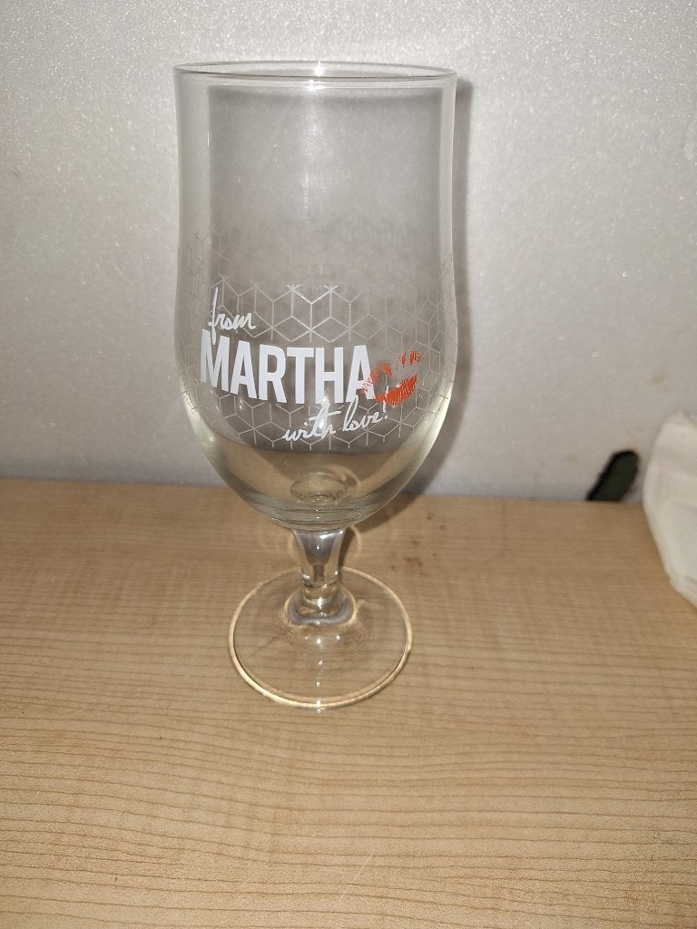 bierglas from Martha, Verzamelen, Ophalen of Verzenden, Zo goed als nieuw