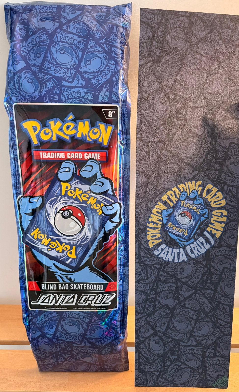 Skateboard Santa Cruz Pokémon Blind Bag + Pokémon Grip Tape, Ophalen of Verzenden, Nieuw, Overige typen