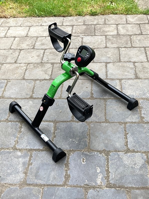 Stoelfiets, Sports & Fitness, Appareils de fitness, Enlèvement, Comme neuf, Métal, Vélo de bureau
