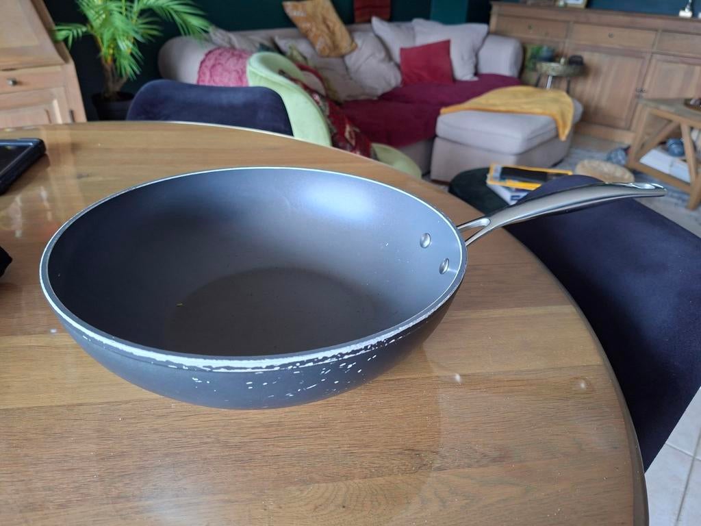 Brabantia wokpan 30cm, Ophalen, Gebruikt, Wok