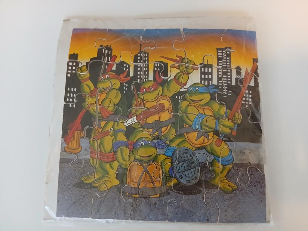 De Turtles houten puzzel, Kinderen en Baby's, Speelgoed | Kinderpuzzels, Ophalen of Verzenden