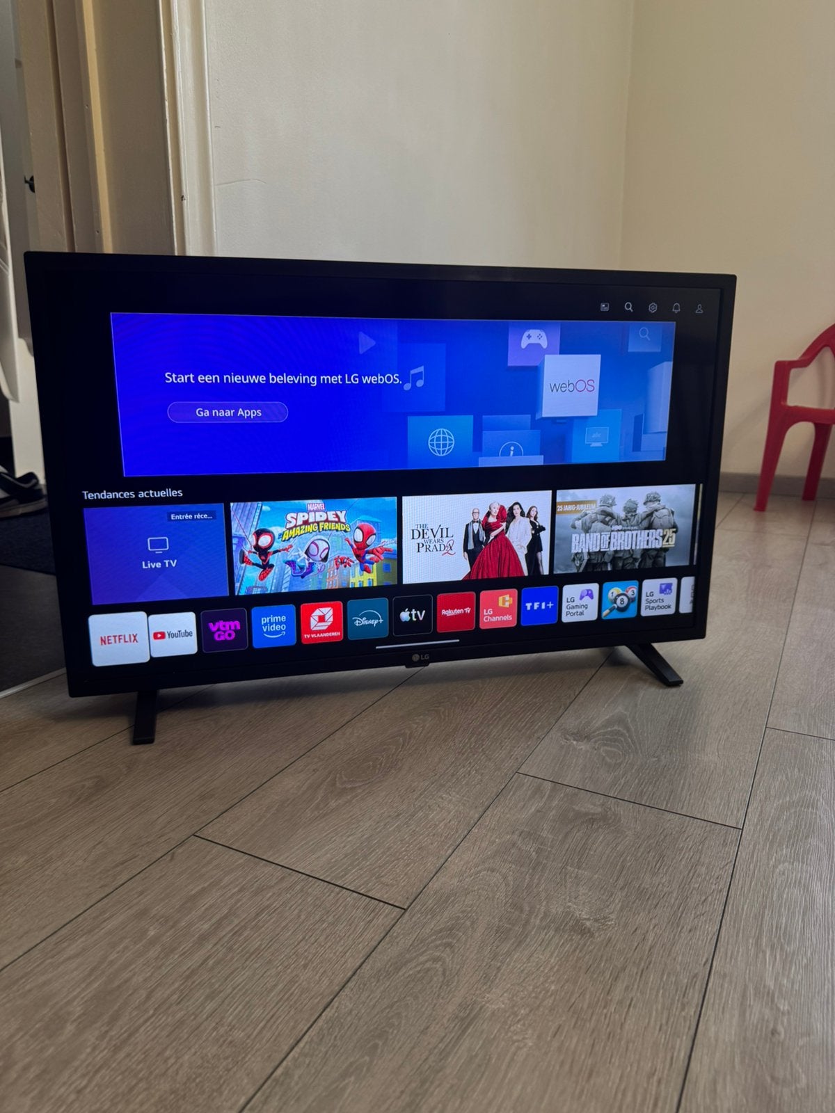 Smart tv lg 32 pouce 82 cm led wifi, LED, Enlèvement, Full HD (1080p), 80 à 100 cm