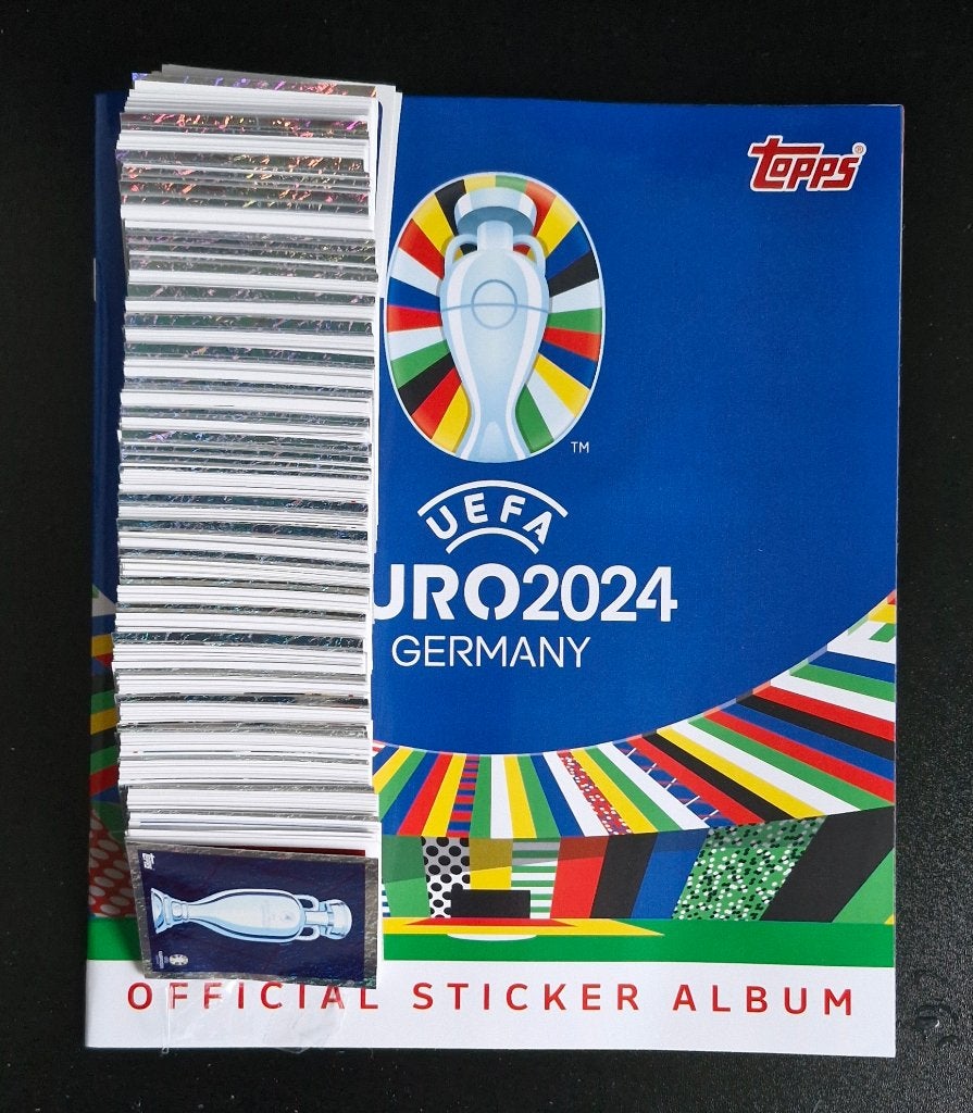 Kit complet Topps Euro 2024, Enlèvement ou Envoi, Comme neuf, Plusieurs autocollants