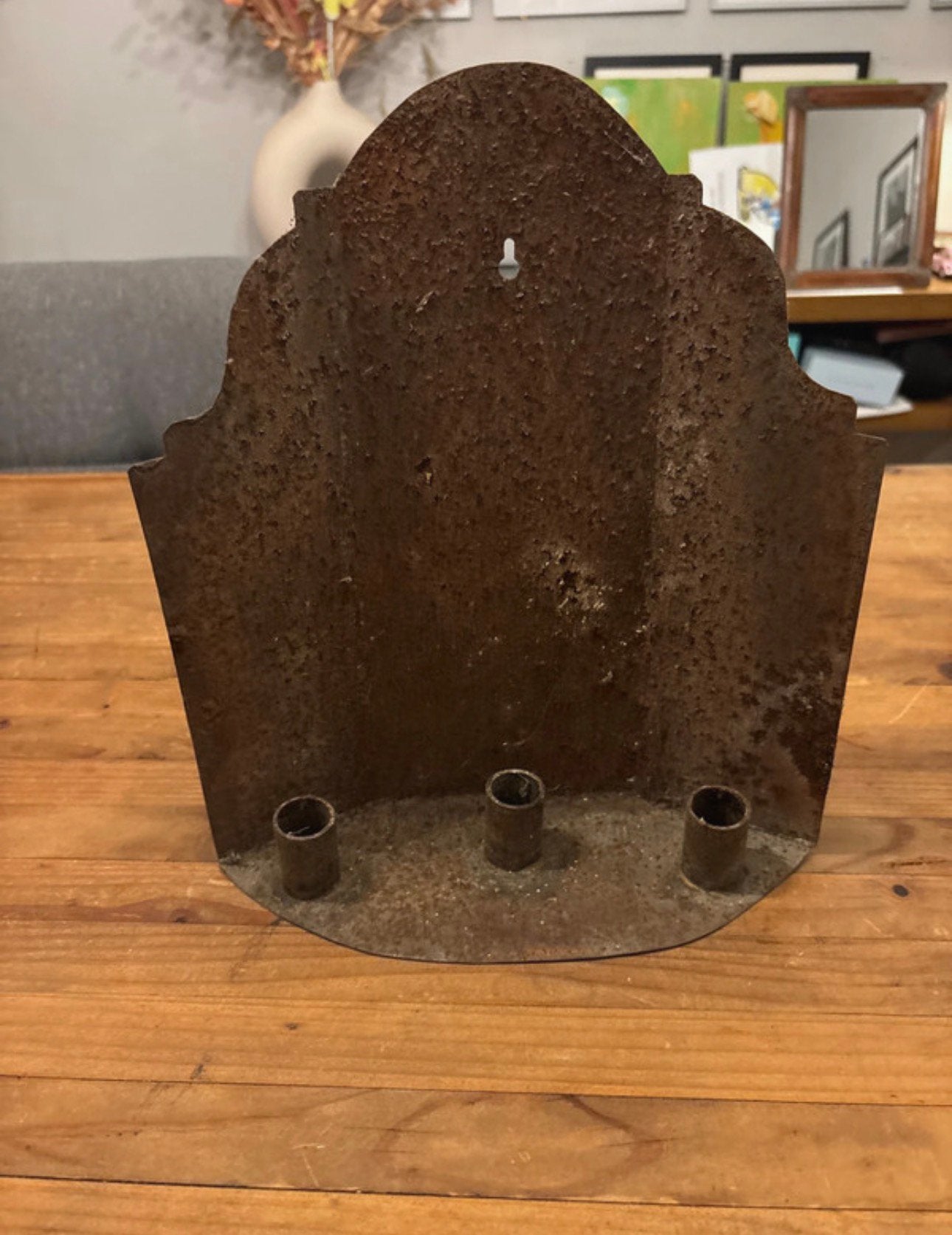 Ancien porte bougies, Antiquités & Art, Enlèvement ou Envoi