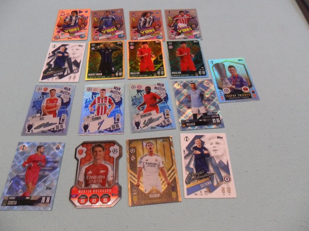 17 Topps Match Attax 2024/2025-kaarten, Verzamelen, Ophalen of Verzenden, Nieuw, Poster, Plaatje of Sticker
