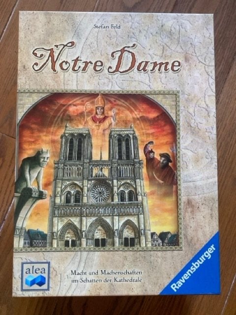 NOTRE DAME - geweldig strategiespel - Stefan Feld, Verzenden