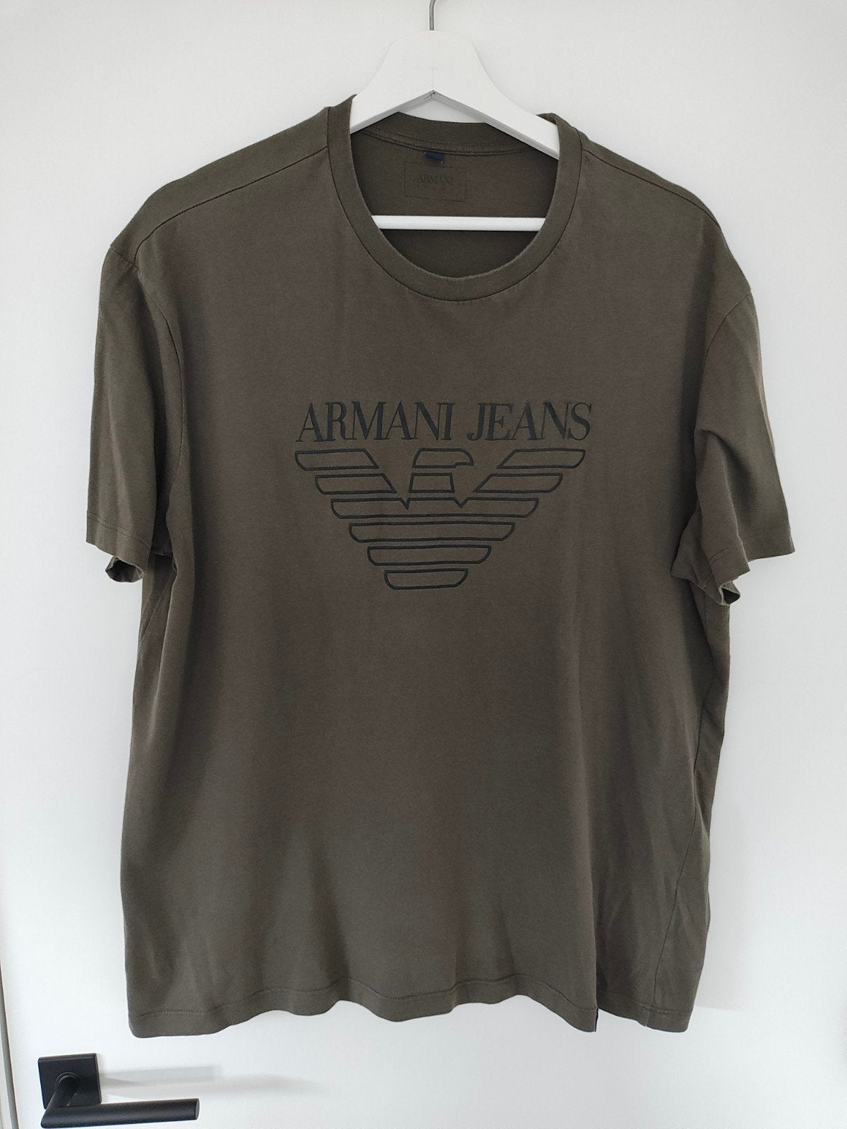 Heren t-shirt Armani jeans XXL, Ophalen of Verzenden, Zo goed als nieuw, Armani Jeans