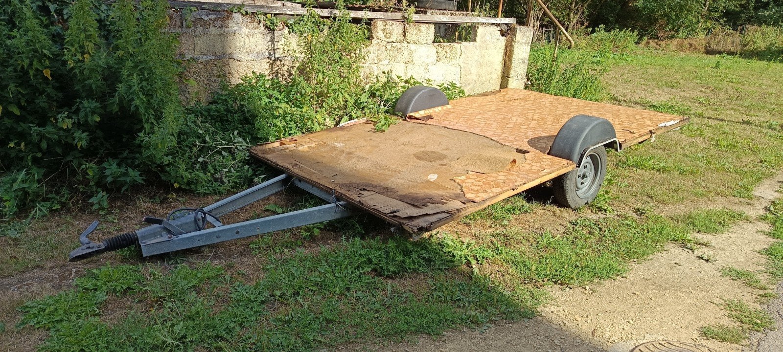 chassis de caravane, Particulier