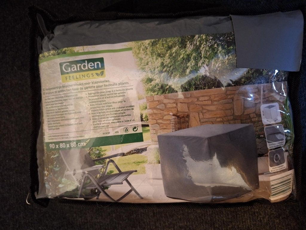 Beschermdoek voor klapstoelen, Ophalen of Verzenden, Zo goed als nieuw, Kunststof