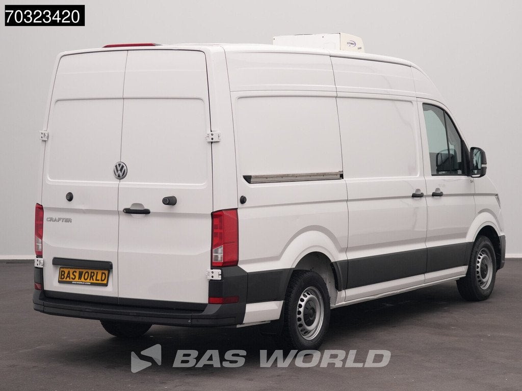 Volkswagen Crafter 140pk Koelwagen L3H3 Carrier Citimax 280, Stof, Gebruikt, Euro 6, 4 cilinders