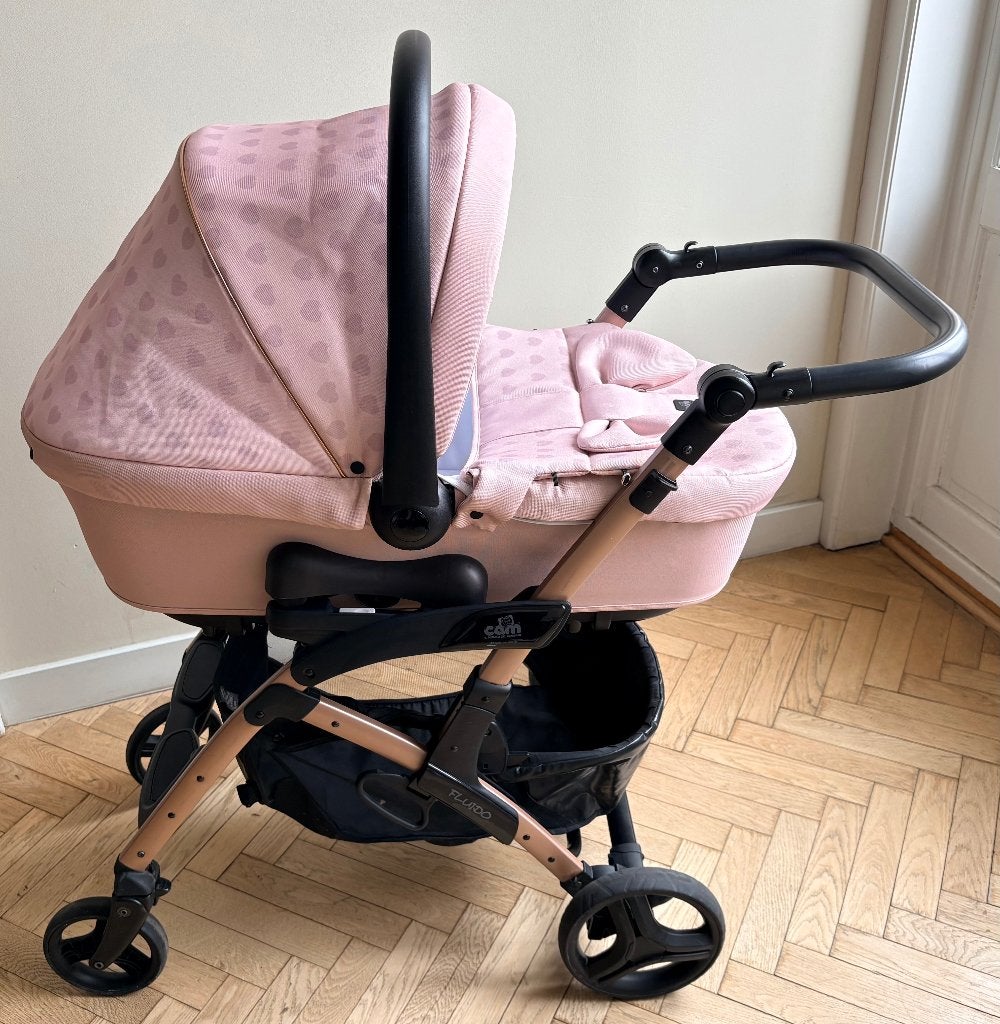 Poussette Cam Fluido 3 en 1 + accessoires, Enfants & Bébés, Enlèvement, Comme neuf, Poussette, Autres marques