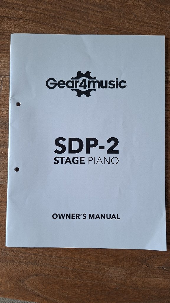 Piano SPD-2 van GEAR4music, Muziek en Instrumenten, Ophalen, Gebruikt, Zwart, Piano