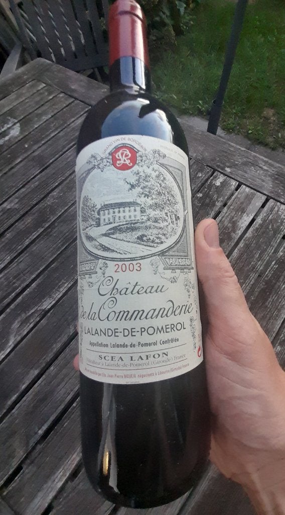 Magnumfles heerlijke kwaliteitswijn Pomerol, Collections, Vins, Pleine, Enlèvement, Vin rouge, France