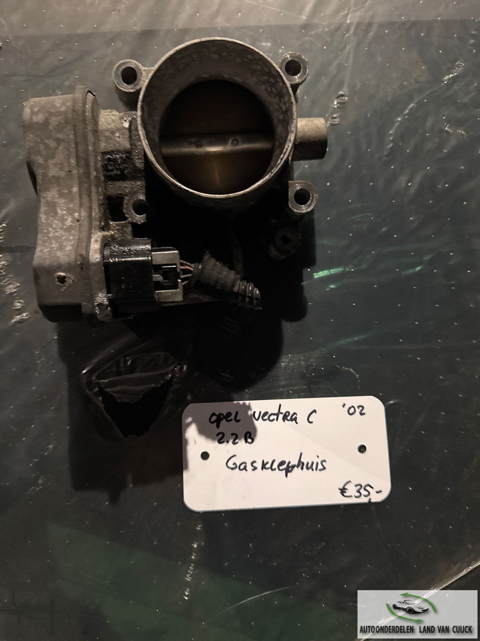 Opel Vectra C 2.2 Benzine 2002 Gasklephuis, Gebruikt, -, -, Ophalen of Verzenden