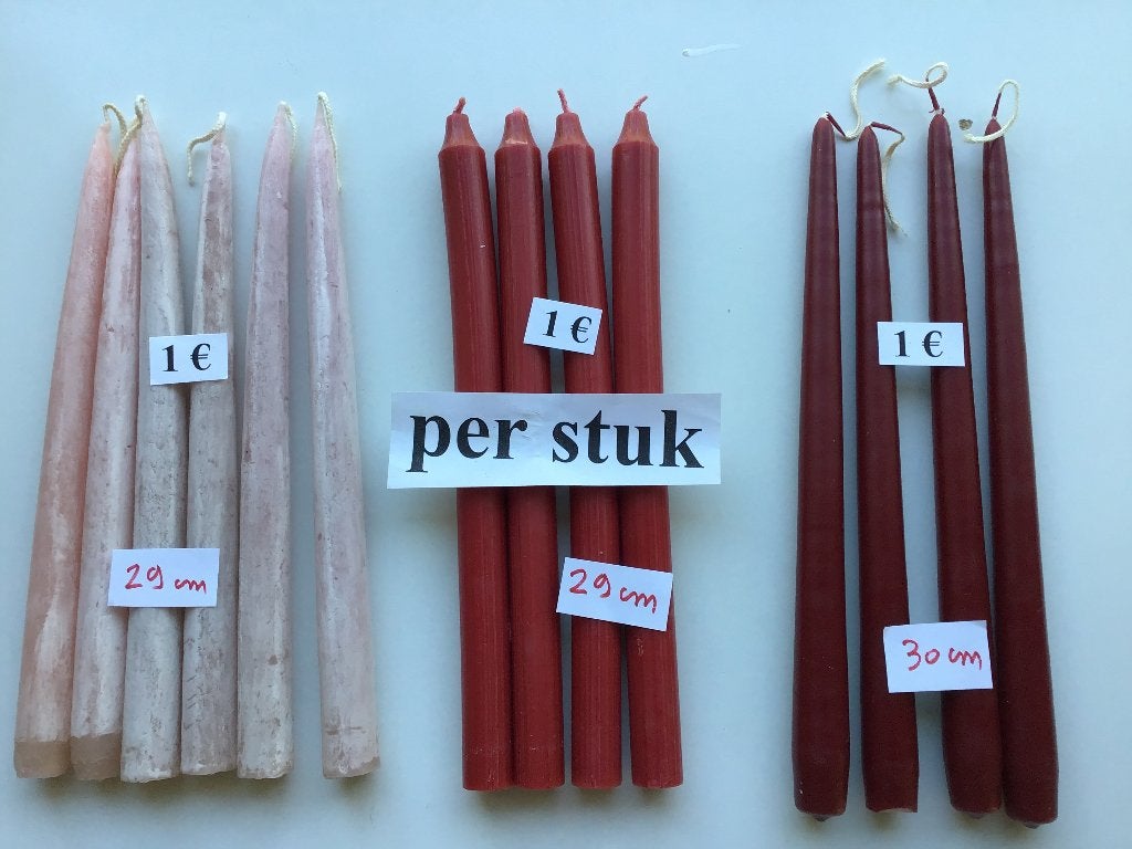 diverse kaarsen te koop aan spotprijzen, Ophalen of Verzenden, Zo goed als nieuw
