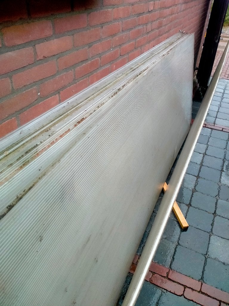 Polycarbonaat 10 mm helder, Verzenden, Gebruikt, Kunststof, Volière