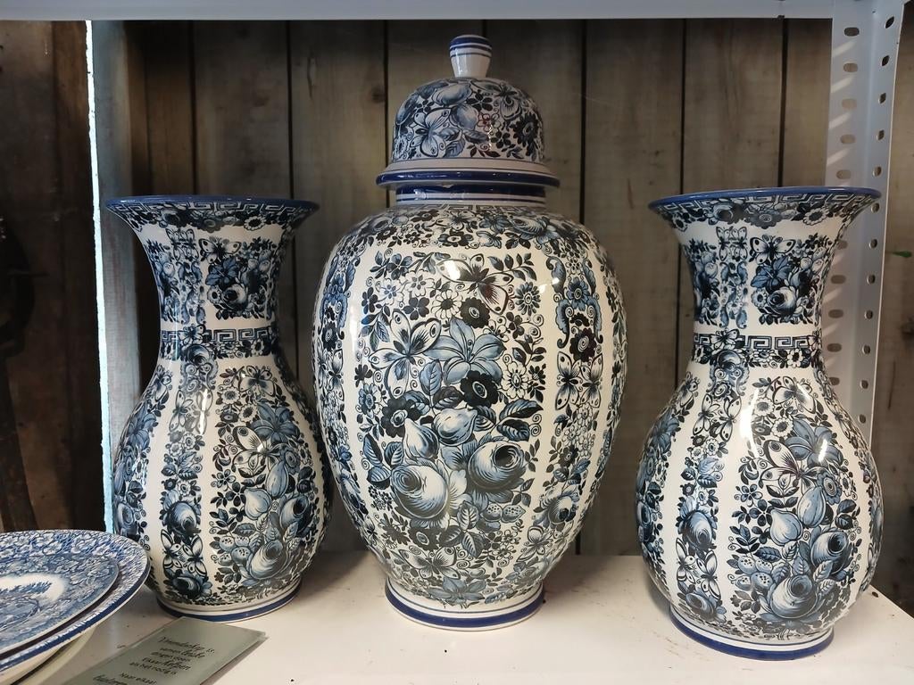 Te koop vazen set, Ophalen