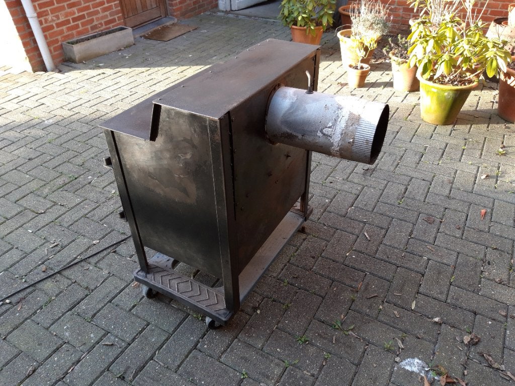 Poêle à bois, Enlèvement, Utilisé, Bois, Autoportant