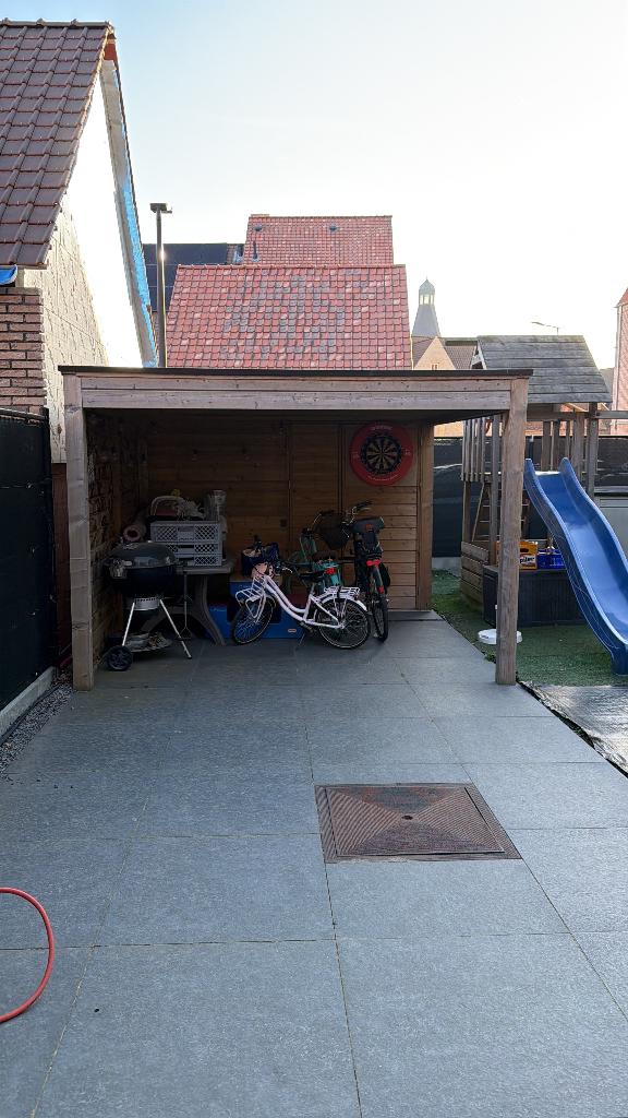 Tuinhuis (blokhut) 3 x 6, Tuin en Terras, Ophalen, Blokhut, 500 cm of meer, Met overkapping