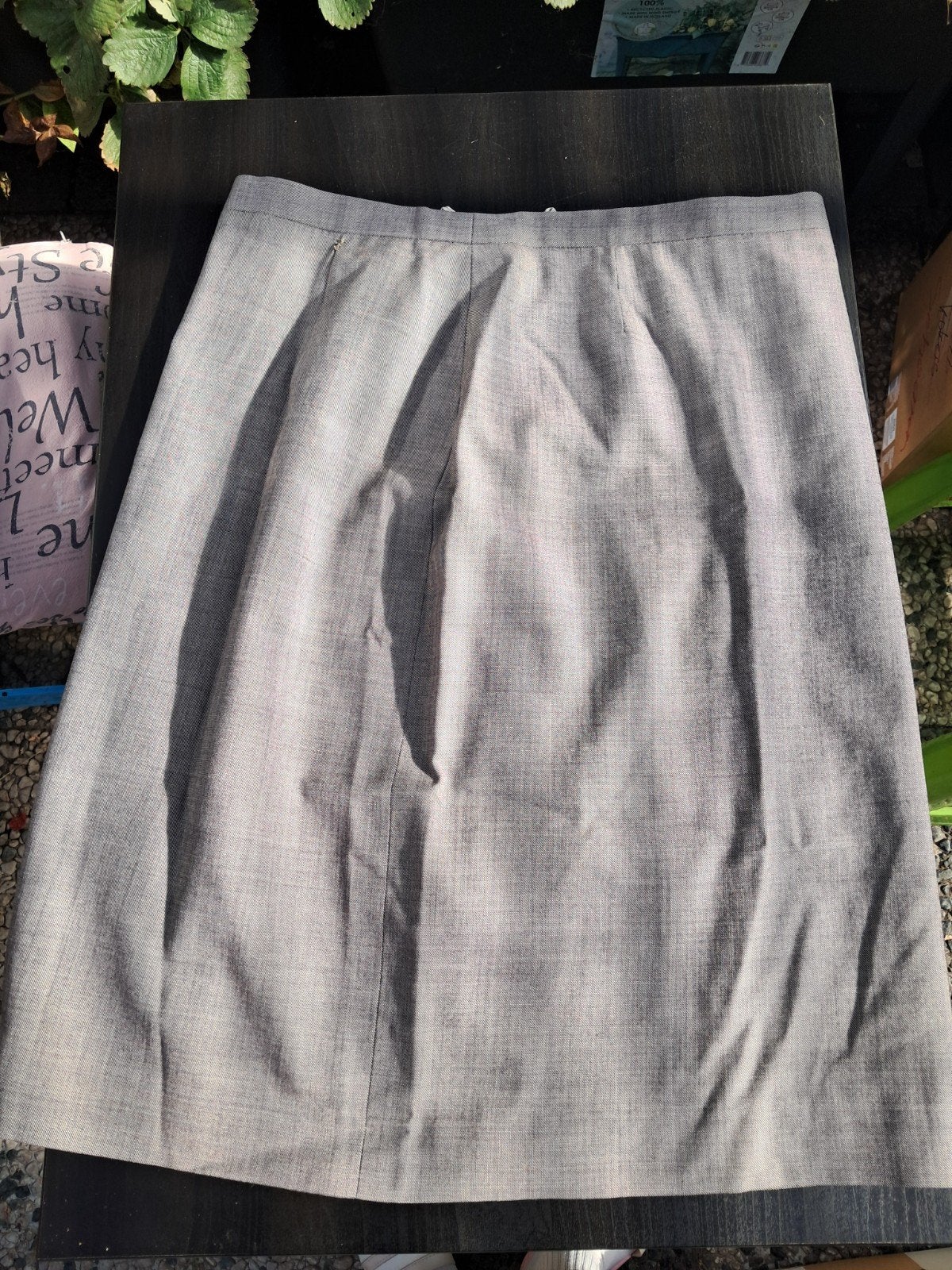 Burberrys Vintage Grijze Rok - Maat 38/40 (M), Kleding | Dames, Ophalen of Verzenden, Maat 38/40 (M), Knielengte