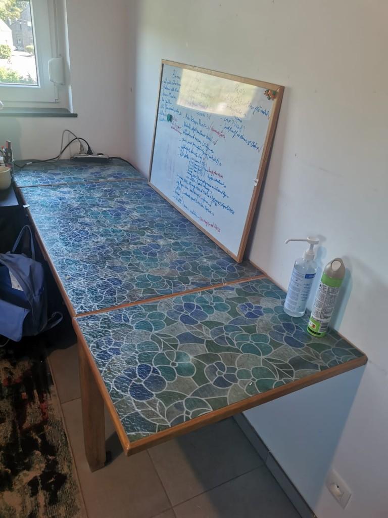 Table en bois extensible à rallonge, Ophalen, Gebruikt