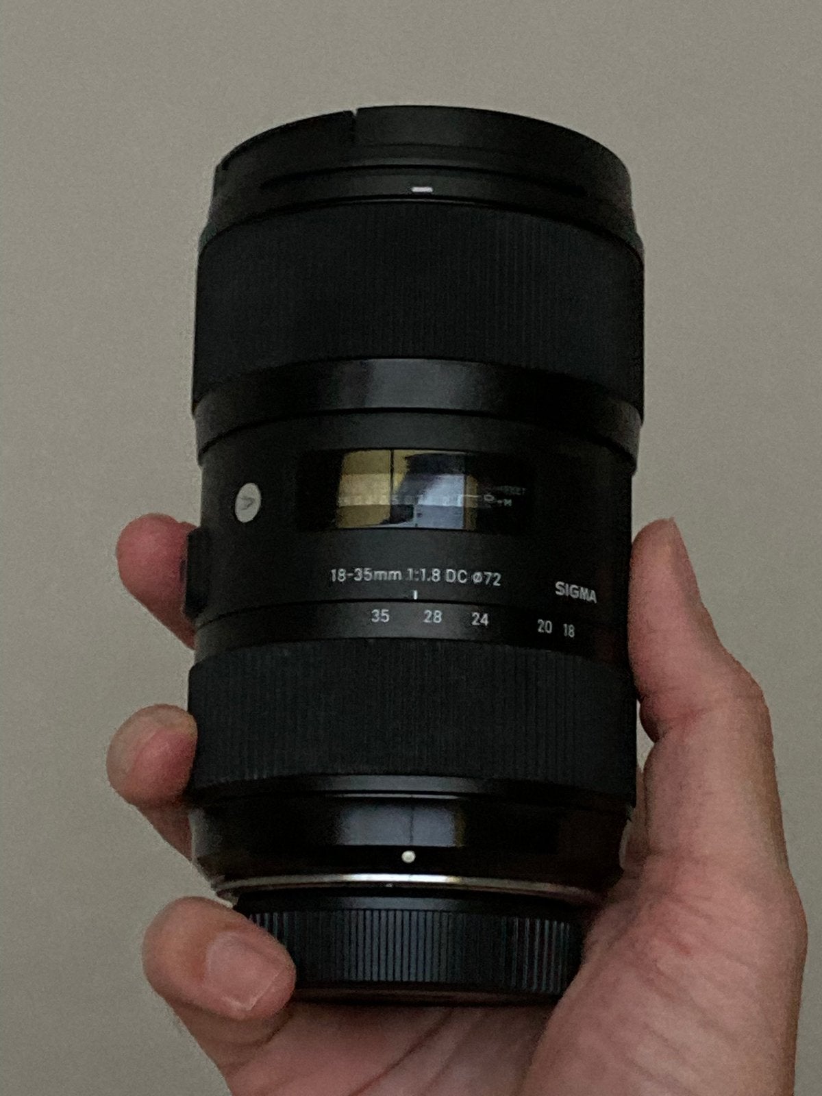 Sigma Art 18-35mm f1.8 nikon, Ophalen, Gebruikt, Nikon