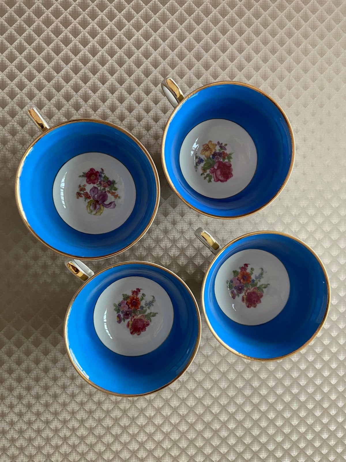 4 kopjes Bavaria made in Us-Zone German, Enlèvement