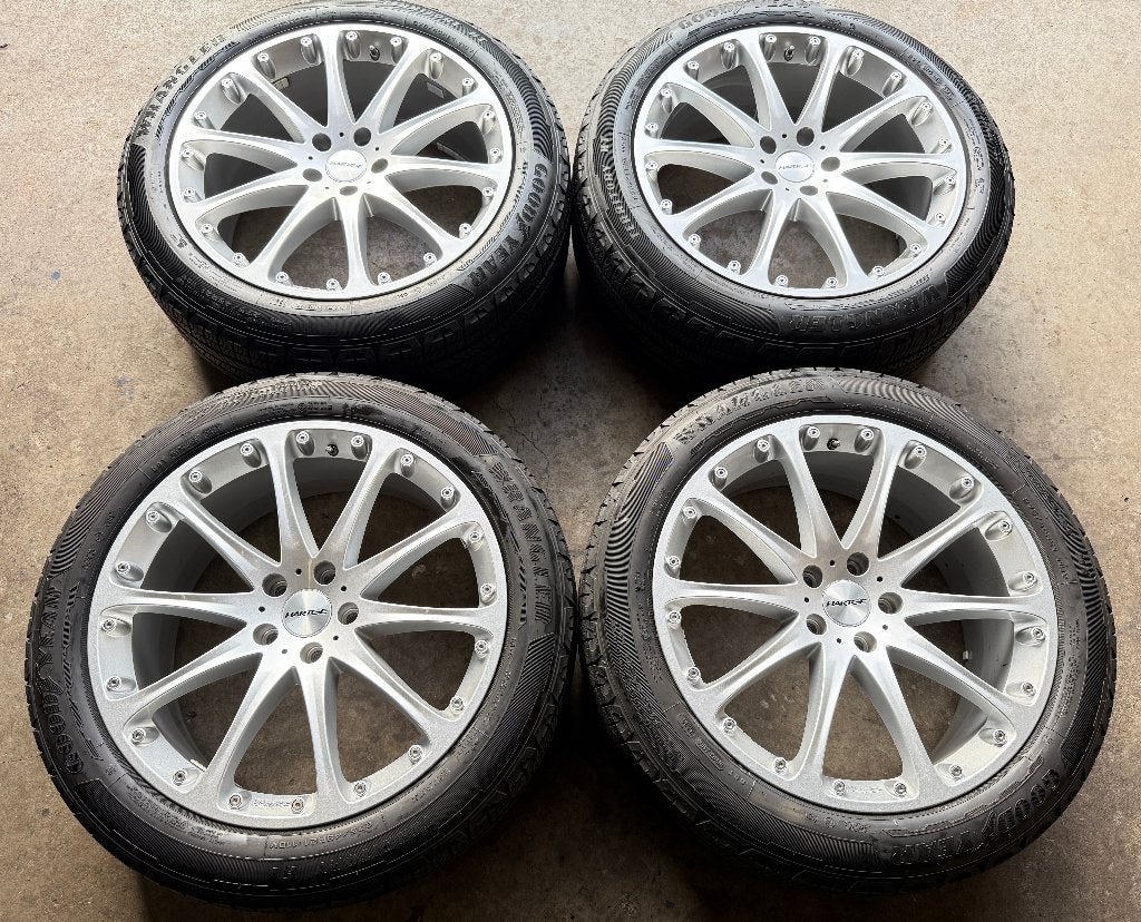 5x120 21 inch Hartge Range Rover Sport Velgen +Banden + TPMS, Ophalen, Rover