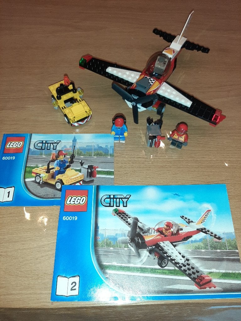 LEGO City 60019 Stunt Plane Set, City, Enlèvement ou Envoi, Lego, Ensemble complet