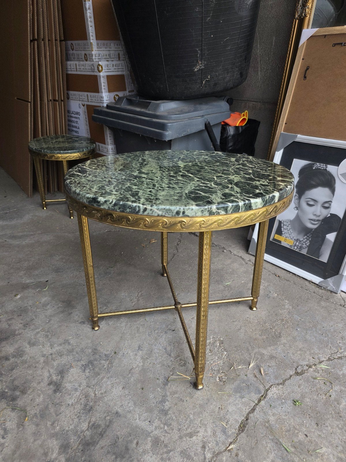 table basse vintage, table d'appoint ou table à plantes., Enlèvement