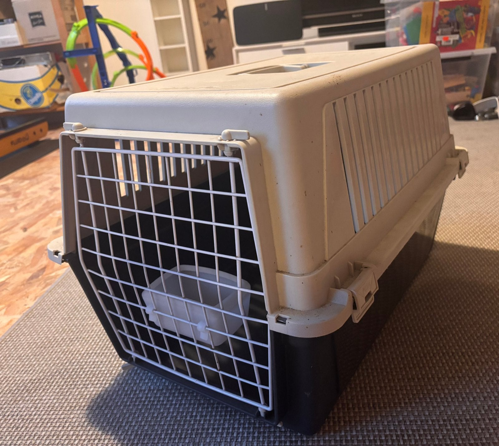 Katten transportbox, Dieren en Toebehoren, Ophalen, Zo goed als nieuw